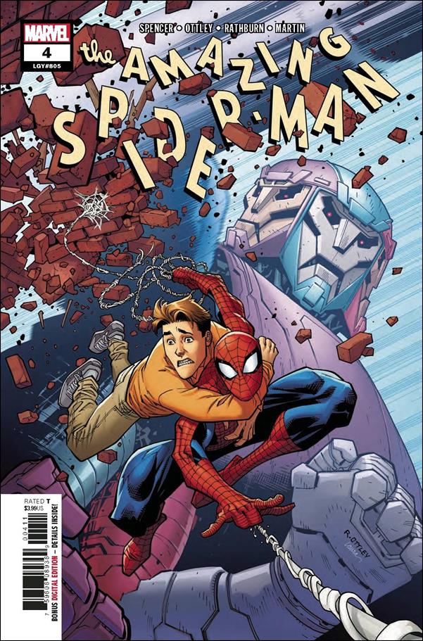 Amazing Spider-Man (2018) issue 4 Ryan Ottley Cover