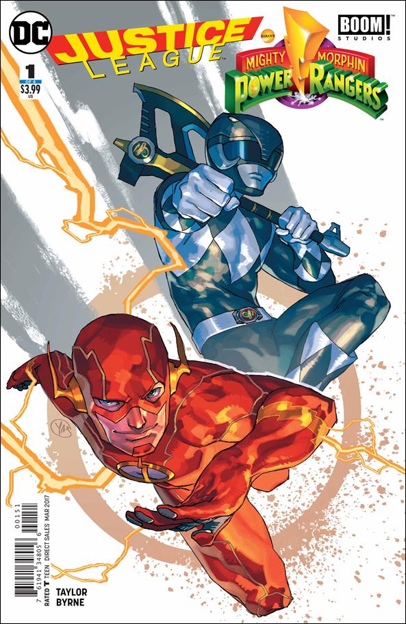Justice League/Power Rangers issue 1-D Yasmine Putri Cover