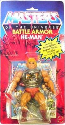 Masters of the Universe (Original Series) Basic Action Figures figure 15 Battle Armor He-Man