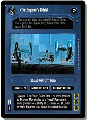 Star Wars: Death Star II Limited (Base Set) card 68 The Emperor's Shield