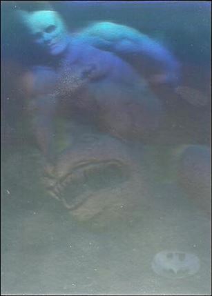 Batman Holo Series (Base Set) card 13 Cloaked in Darkness