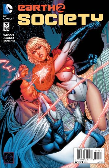 Earth 2: Society issue 3-B Ethan Van Sciver 1:25 Cover