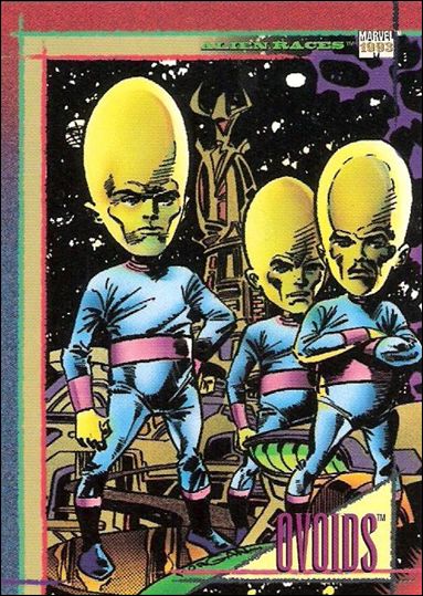 Marvel Universe: Series 4 (Base Set) card 118 Ovoids