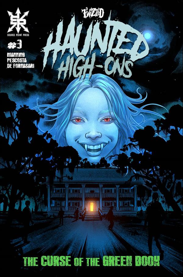 Twiztid Haunted High-Ons: The Curse of the Green Book issue 3 Marianna Pescosta Cover