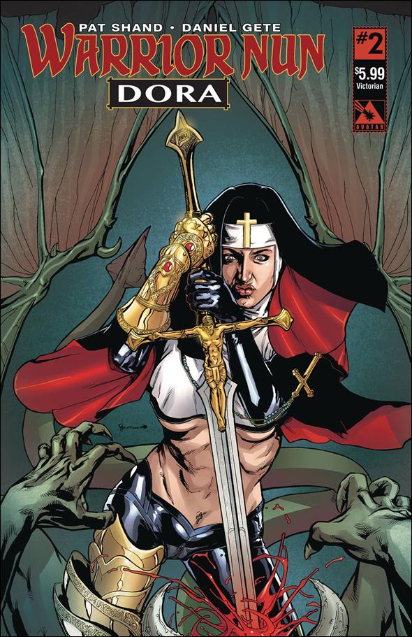 Warrior Nun Dora issue 2-J Christian Zanier Victorian Cover
