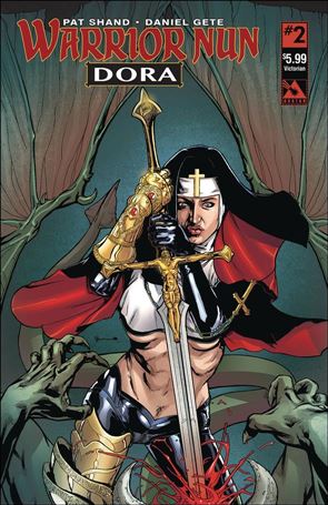 Warrior Nun Dora issue 2-J Christian Zanier Victorian Cover