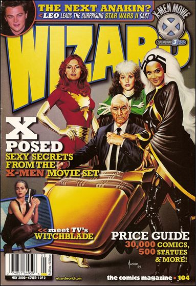 Wizard: The Comics Magazine issue 104 Joe Jusko Movie X-Men Cover