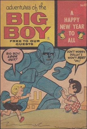 Adventures of the Big Boy issue 48-B West Coast Cover