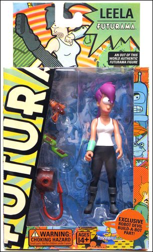 Futurama (Robot Devil Build-a-Bot Series) figure 3 Leela 