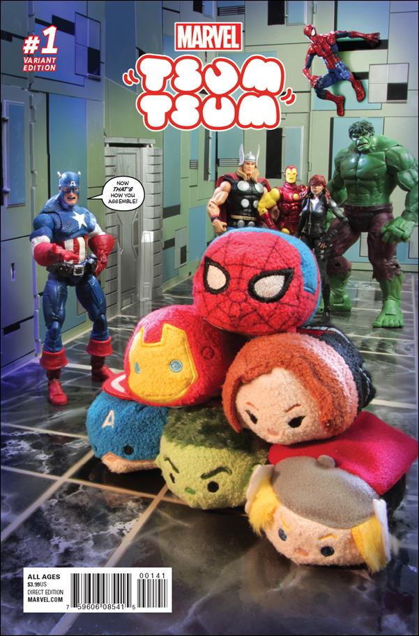 Marvel Tsum Tsum issue 1-D Alex Kropinak Toy Photo Cover
