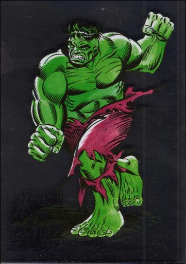 Marvel: The Silver Age (Heroes of the Silver Age Subset) card 8S Hulk