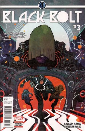 Black Bolt issue 3 Christian Ward Cover