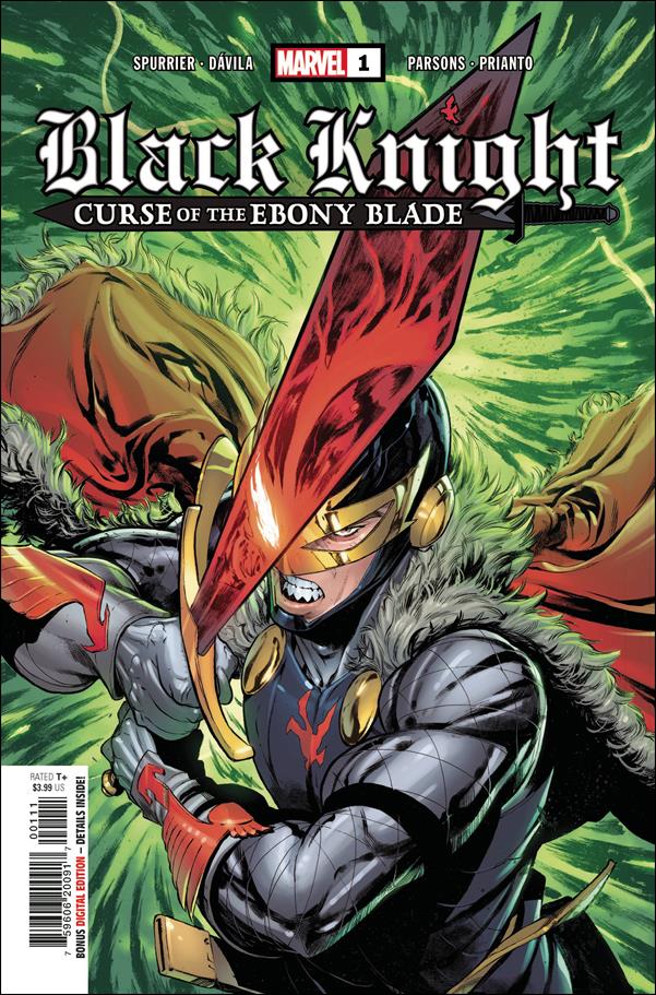 Black Knight: Curse of the Ebony Blade issue 1 Iban Coello Cover