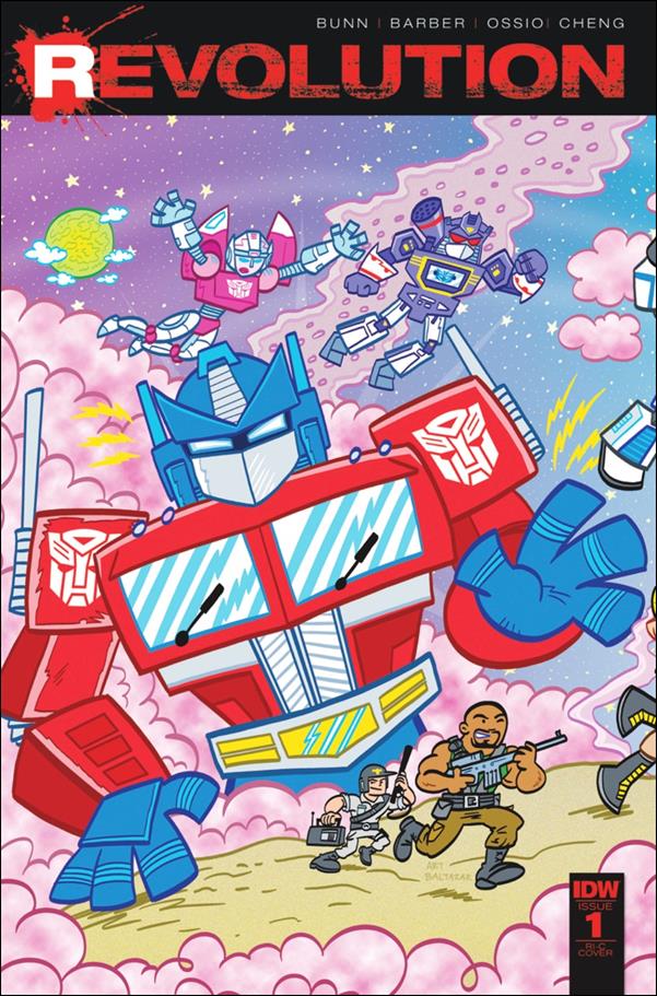 Revolution issue 1-J Art Baltazar 1:50 Cover