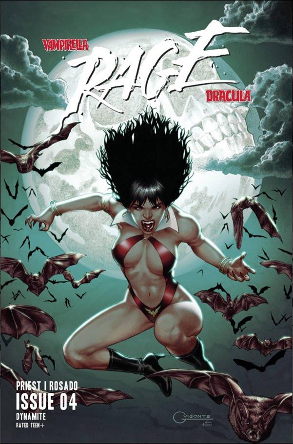 Vampirella / Dracula: Rage issue 4-D Geebo Vigonte Cover