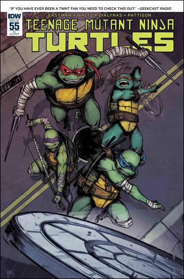 Teenage Mutant Ninja Turtles (2011) issue 55-C Ben Bishop 1:10 Cover