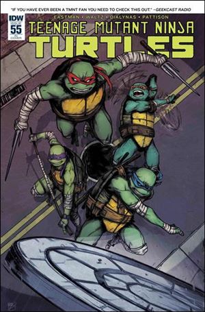 Teenage Mutant Ninja Turtles (2011) issue 55-C Ben Bishop 1:10 Cover