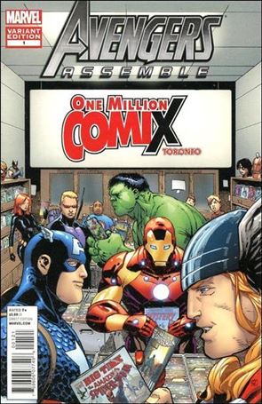 Avengers Assemble (2012) issue 1-SL One Million Comix Comic Shop Cover