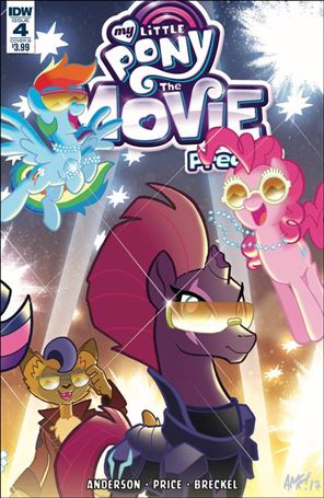 My Little Pony: The Movie Prequel issue 4-B Tony Fleecs Cover