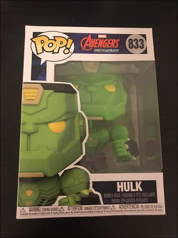 POP! Marvel figure 833 Hulk