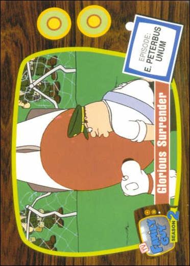 Family Guy Season Two (Base Set) card 54 Glorious Surrender