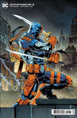 Deathstroke Inc. issue 8-C Roger Cruz 1:25 Connecting Cardstock Cover