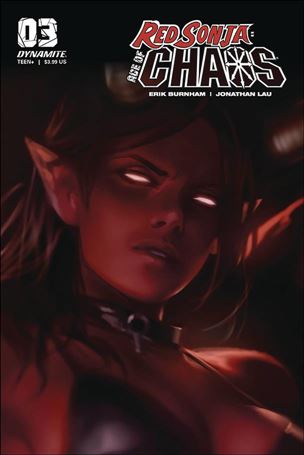 Red Sonja: Age of Chaos issue 3-J Derrick Chew 1:10 Cover