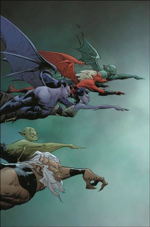 Gargoyles: Quest issue 1-I Jae Lee 1:20 Virgin Cover