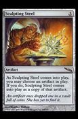 Magic the Gathering: Mirrodin (Base Set) card 238 Sculpting Steel