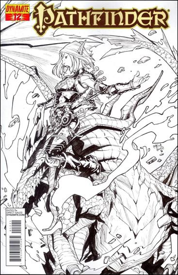 Pathfinder issue 12-C Carlos Gomez 1:15 Black & White Cover