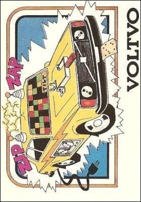 Crazy Cars  (Base Set) card 20 Voltvo