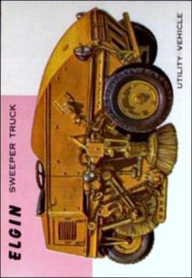 World on Wheels (Base Set) card 101 Elgin Sweeper Truck