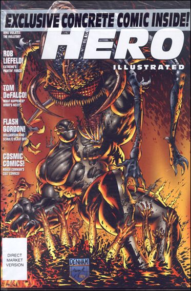 Hero Illustrated issue 23 Polybagged with Concrete: Hero Illustrated Special