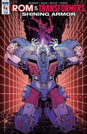 Rom Vs Transformers: Shining Armor issue 4-B Nick Roche Cover