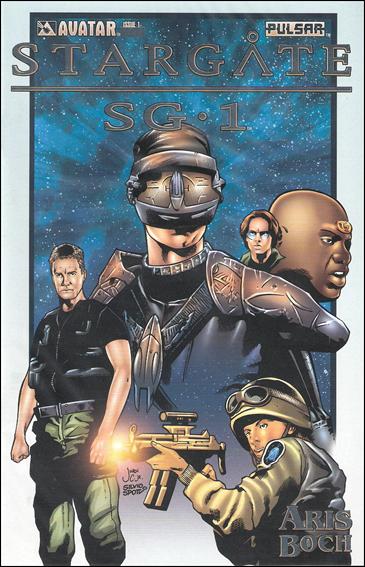 Stargate SG-1: Aris Boch issue 1-H Platinum Foil Cover 1/850