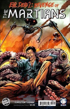 Evil Dead 2: Revenge of the Martians issue 1 Michael Montenant Cover