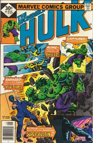 Incredible Hulk (1968) issue 215-C Whitman Cover