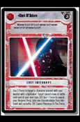 Star Wars: Cloud City Limited (Base Set) card 124 Clash of Sabers