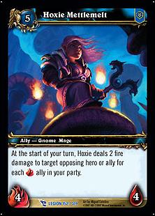 World of Warcraft: March of the Legion (Base Set) card 152 Hoxie Mettlemelt