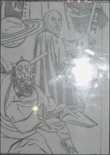 Star Wars Galaxy: Series 7 (Etched Foil Original Art Subset) card 4