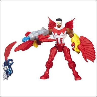 Marvel Super Hero Mashers (Deluxe) figure 4-B Marvel's Falcon (Loose)