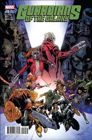 Guardians of the Galaxy (2015)  issue 19-B Valerio Schiti Cover