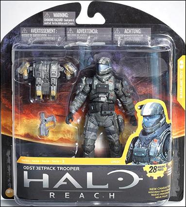 Halo Reach (Series 3) figure 4 ODST Jetpack Trooper