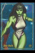 Marvel Heroes Figure Factory: Series 1 (Base Set) card 48 She-Hulk