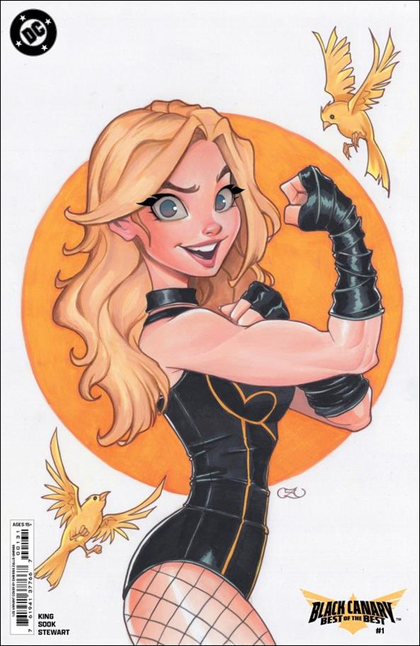 Black Canary: Best of the Best issue 1-D Chrissie Zullo Uminga 1:25 Cardstock Cover