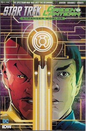 Star Trek/Green Lantern (2016) issue 5 Angel Hernandez Cover