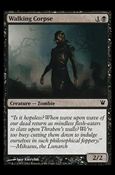 Magic the Gathering: Innistrad (Base Set) card 126 Walking Corpse