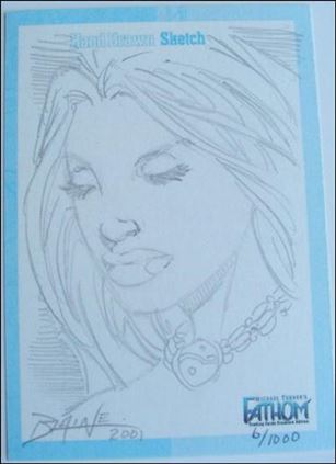 Michael Turner's Fathom (Sketch Card Subset) card Blaine Aspen