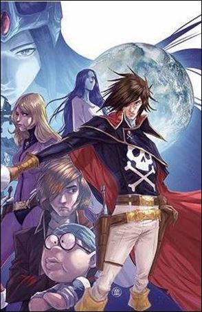 Space Pirate Captain Harlock issue 1-F Andie Tong Wraparound Cover