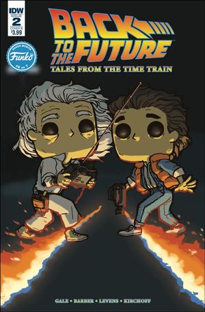 Back to the Future: Tales from the Time Train issue 2-B Funko Wolfe Cover